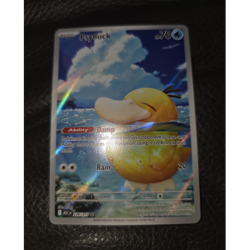 Pokemon Psyduck 226/217 SV Stellar Crown Illustration Rare Holo English 70 HP - Image 1