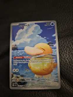 Pokemon Psyduck 226/217 SV Stellar Crown Illustration Rare Holo English 70 HP - Image 2