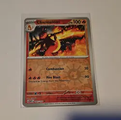 Charmeleon 005/165 Uncommon 151 Pokemon Reverse Holo Near Mint - Image 1