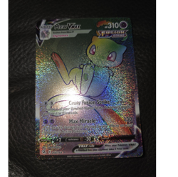 Pokemon Mew VMAX 268/264 Fusion Strike Secret Rare Full Art Holo English 310 HP - Image 1