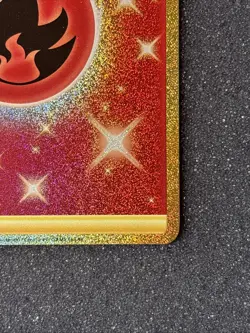 Pokemon TCG Fire Energy Fusion Strike 284/264 Holo Secret Rare - Image 4