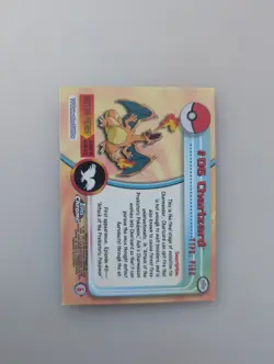 POKEMON TOPPS CHROME SERIES 1 Charizard #06 - Image 2