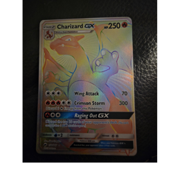 Pokemon Charizard GX 150/147 Burning Shadows Secret Rare Full Art Holo - Image 1