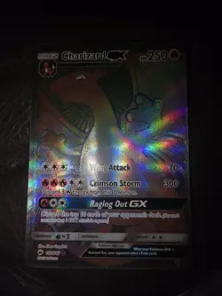 Pokemon Charizard GX 150/147 Burning Shadows Secret Rare Full Art Holo - Image 2