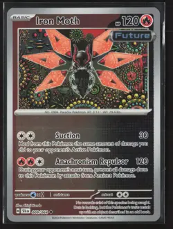 Iron Moth 009/064 Uncommon Shrouded Fable Pokemon Reverse Holo Near Mint - Image 1