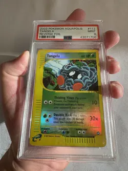 2003 Pokemon - Tangela Reverse Holo E Reader Aquapolis 112/147 PSA 9 Mint! WOTC - Image 1