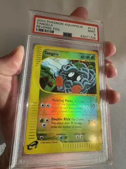 2003 Pokemon - Tangela Reverse Holo E Reader Aquapolis 112/147 PSA 9 Mint! WOTC - Image 2