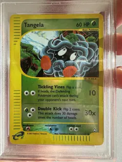 2003 Pokemon - Tangela Reverse Holo E Reader Aquapolis 112/147 PSA 9 Mint! WOTC - Image 4