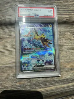 ZAPDOS ex 204/165 PSA 9 POKEMON SV2A-POKEMON 151 2023 (Korean) - Image 1