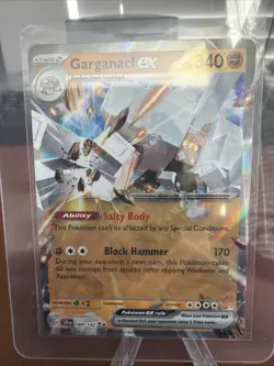 Garganacl ex 89/142 Double Rare Stellar Crown Pokemon NM/M SCR - Image 1