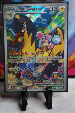 Iono's Kilowattrel 163/159 Pokemon Journey Together Illustration Rare - Image 1