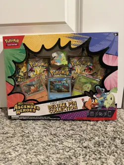 Pokemon TCG First Partners Deluxe Pin Collection Ascended Heroes Box Sealed - Image 2