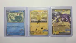 Pokemon Illustration Contest 2024 Promo Feraligatr - Pikachu - Toxtricity EX - Image 1