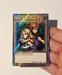 Gemini Elf YuGiOh RA03-EN109 1st Edition Platinum Secret Rare NM - Image 3