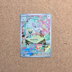 Cinccino 183/162 Full Art Temporal Forces Pokemon Illustration Card *B3 - Image 1
