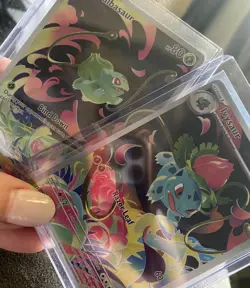 Pokemon TCG MEG Bulbasaur Ivysaur Holo Lot 2 Cards English 2025 - Image 1