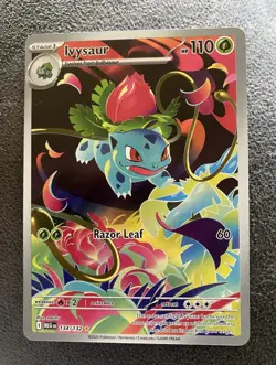 Pokemon TCG MEG Bulbasaur Ivysaur Holo Lot 2 Cards English 2025 - Image 3