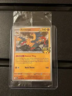 Archeops Pokemon TCG Promo Card | Pokemon Fossil Field Museum Chicago Exclusive - Image 1