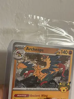 Archeops Pokemon TCG Promo Card | Pokemon Fossil Field Museum Chicago Exclusive - Image 3