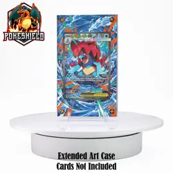Mega Feraligatr ex 274 Pokemon Display Case • Extended Art • CARD NOT INCLUDED - Image 1
