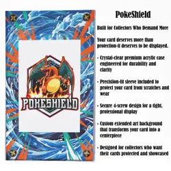 Mega Feraligatr ex 274 Pokemon Display Case • Extended Art • CARD NOT INCLUDED - Image 3