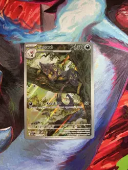 Pokemon TCG Liepard 137/086 White Flare Illustration Rare Card NM/M Condition - Image 1