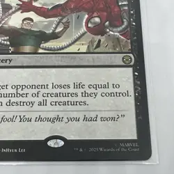 Villainous Wrath rare R 0074 MTG Spider-Man - Image 4