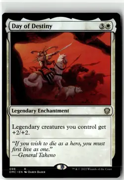 Day of Destiny R Commander: Dominaria United 99 NM - Image 1