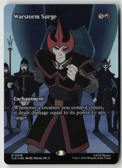 Warstorm Surge (Borderless) 38 Avatar: The Last Airbender: Eternal-Legal Foil LP - Image 1