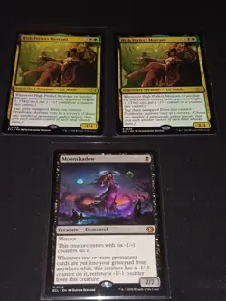 (3×) MTG Lorwyn Eclipse - Moonshadow 0110 + High Perfect Morcant 0229 Magic - Image 1