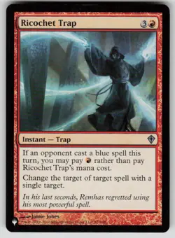 Ricochet Trap Uncommon The List Reprints 87/145 MTG Near Mint 2020 - Image 1