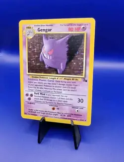 Gengar 5/62 Fossil Set Holo Rare Pokemon Card Nintendo Pokemon 1999 TCG WOTC - Image 2