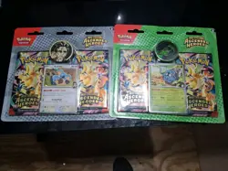 Pokemon Ascended Heroes 2 Pack Blister Promo Set Of 2 Tangela & Komala - Image 1
