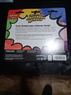 Pokemon Ascended Heroes 2 Pack Blister Promo Set Of 2 Tangela & Komala - Image 3