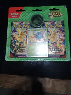 Pokemon Ascended Heroes 2 Pack Blister Promo Set Of 2 Tangela & Komala - Image 4