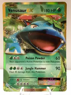 Pokemon Venusaur EX 1/108 Evolutions XY ULTRA RARE - Image 2
