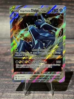 Origin Forme Dialga VSTAR SWSH256 Sword&Shield Pokemon Promo Card - Image 1