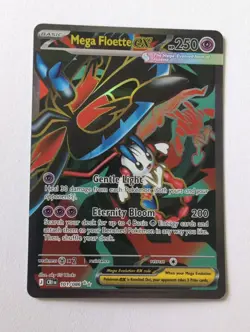 Pokemon Mega Floette EX Chaos Rising 101/86 Ultra Rare Holo NM - Image 1