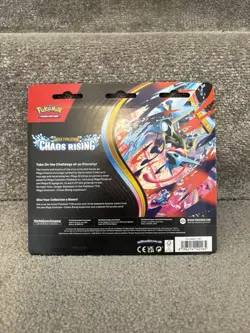 Pokemon TCG Chaos Rising Blister Pack (3 Booster Packs) Sealed - Image 2