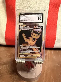 Pokemon Mew VMAX Secret Rare TG30 Lost Origin Trainer Gallery Holo CGC 10 2022 - Image 1