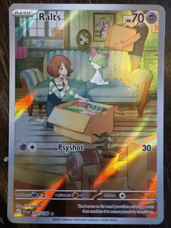 Pokemon Ralts 211/198SV01 Scarlet & Violet Base Set Holo Illustration - Image 1