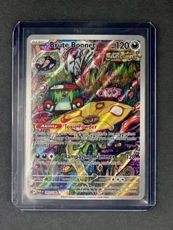 Pokemon TCG: Brute Bonnet 207/182 Sv04: Paradox Rift Holo NM - Image 1