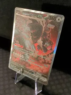 Bloodmoon Ursaluna ex 168/131 Special Illustration Rare Pokemon Prismatic PRE NM - Image 3