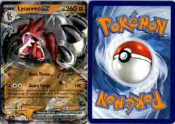 Lycanroc ex 117/193 Double Rare Paldea Evolved Pokemon Near Mint - Image 3
