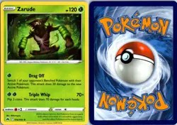 Zarude 016/159 Holo Rare Crown Zenith Pokemon Holo Near Mint - Image 3