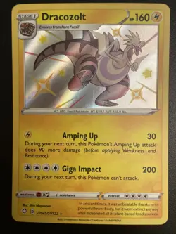 Dracozolt SV045/SV122 (NM) - Shining Fates: Shiny Vault - Pokemon TCG - Image 1