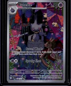 Banette 234/217 Illustration Rare Ascended Heroes Pokemon Near Mint - Image 1