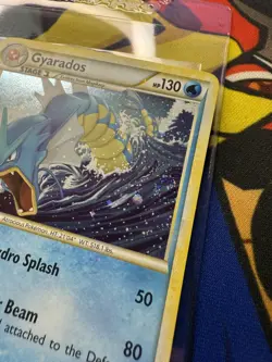 Gyarados 4/123 🌀Swirl Cosmos Holo 2010 HeartGold SoulSilver HGSS Pokemon TCG - Image 2