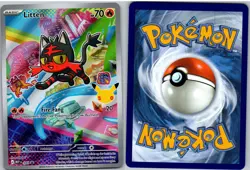 Litten 044 Holo Promo ME: Mega Evolution Promo Pokemon NM - Image 3