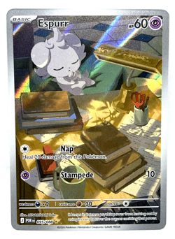 Espurr - 095/088 Pokemon TCG - Perfect Order Illustration Rare Pokemon Card - Image 1